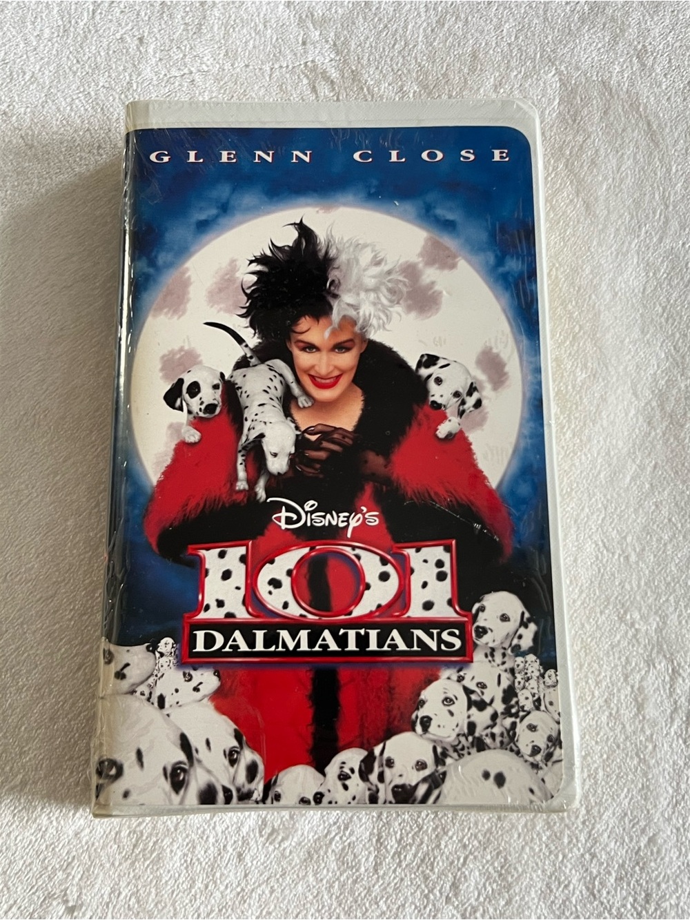 Sealed Disney 101 Dalmatians Glenn Close Live Action (VHS, 1997, ClamShell)